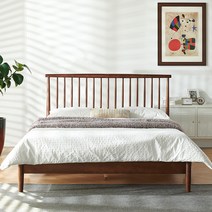 파로마 마카롱 핀란드 원목 침대 SS Q 슈퍼싱글 퀸, 월넛