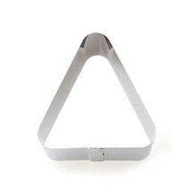 [모비딕컴퍼니] 과자반죽커터 돼지떡바만들기 크리스마스장식 수제쿠키만들기 쿠키모양틀, 잇★ 삼각틀 삼각떡틀 삼각모양틀 CT8S(높이 5cm), [좋아요]