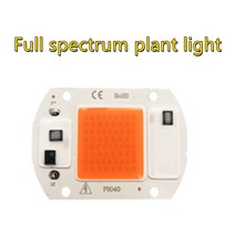 LED COB 램프 구슬 20W 30W 50W AC 110V 240V IP65 스마트 IC 필요 없음 드라이버 DIY 홍수 빛 Led 전구 스, Full spectrum_220V 20W