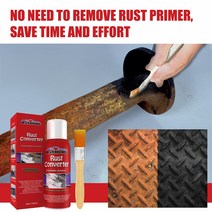 Rust Remover100ml 자동차 방청 녹 제거제 변환기 다목적 섀시 수리 철 금속 표면 유지 보수 보호, 한개옵션0