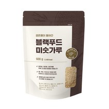 검은콩이들어간 블랙푸드 미숫가루 600G(봉)/선식, 600g, 5개