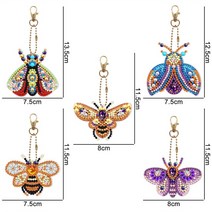 캣폴 베란다펫도어 원목캣타워 캣타워DIY DIY 키 체인 다이아몬드 페인팅 펜던트 모자이크 자수 키트 귀여운 고양이 배낭 장식 에펠 탑 열쇠 고리 선물, [16] YSK102, 16 YSK102