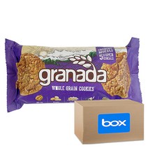그라나다 홀그레인쿠키 3종 1박스 골라담기/크런치베리/크런치뮤즐리/크런치코코아/통곡물쿠키/곡물쿠키, 크런치뮤즐리 1박스(20개입)