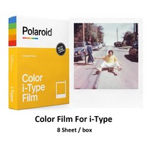 1 단위 폴라로이드 오리지널 600 컬러 필름/i 형 컬러 필름/SX-70 필름 Onestep2/Onestep +/i 형/폴라로이드 용 슈트 카메라, 1 건, i-Type Color Film