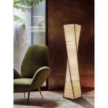 복고 엔틱 빈티지 거실 침실 조명 무드등 긴 스탠드 일식 등 바닥에 닿게 선의 동남 아시, 03 (YJ8002 수초)☎30x130cm