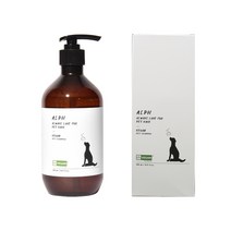 ALPH 알프 비건인증 애견샴푸 동물용 의약외품 완벽한 애견샴푸 프랑스 EVE비건 더마테스트 Excellent 획득, 본품 500ml+여행용미니어처 30ml