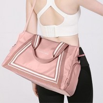세련된 앵글손잡이 가벼운 운동용 여성크로스백 지하철가방 나들이가방 대학생용백