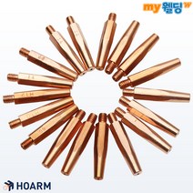 호암 용접토치부품 CO2팁 일반팁 자동팁 0.9 1.0 1.2 1.4 1.6mm ECONO 용접팁 토치팁, (3) 일반(ECONO) 45mm (50개입), (1) 0.9mm, 1개