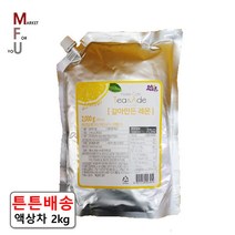 다미즐 갈아만든 레몬차 2kg 액상차 자몽 유자 라임 P, 2.갈아만든 유자2kg