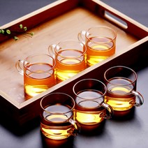 마리 내열유리 6p세트 찻잔 120ml 커피잔선물세트, 단품, 상세페이지 참조