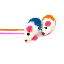 코코브라운 유배 냥이 놀이장난감 쥐돌이 고양이 막대 5개 꿩깃털