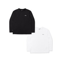 아이더 POP 2 PACK 남성 긴팔 라운드 티셔츠_Black DMP23282Z1 748812
