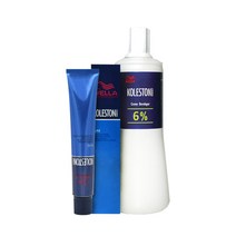 웰라 콜레스톤 퍼펙트 퓨어 염색약 산화제 포함 80g, 10/34 오렌지베이지, 1개