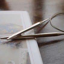 니트러브 아디 줄바늘 40cm, 6.0mm