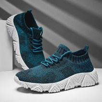 새로운 플라잉 위브 커플 스포츠 캐주얼 신발