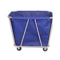 목욕탕 바구니 빨래 접이식 호텔 수건통 룸서비스, C타입 블루