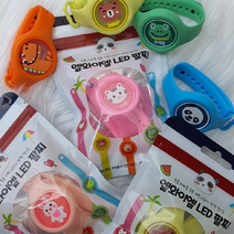 믿추 LED 썸머 팔찌 PACK형 / 한글판 패키지 / 한달 내 생산 / 단독 KC인증 / 당일발송 / 어린이집 답례품, 10g, 12개