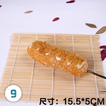 모형 음식모형 핫도그모형 음식 핫도그 미니어처 카페 인테리어, 연근색 9호