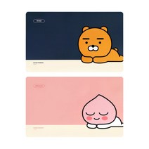 카카오프렌즈 라이언 어피치 데스크 매트 장패드 귀여운 캐릭터 마우스 패드