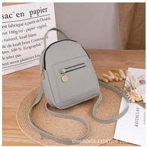 여성미니백팩 직장인 학생 디자이너 배낭 소프트 터치 가죽 작은 배낭 패션 숙녀 bagpack satchel 어깨 가방