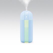 엑토 아쿠아 충전식 무드등 휴대용 가습기 HMD-08, 블루