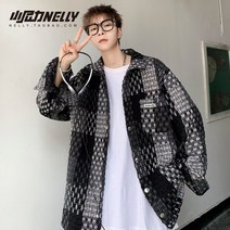 야구점퍼 아우터 가을 빈티지 스트릿 패치워크 패션