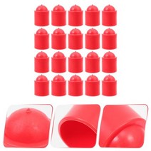 당구 큐 하단 고무 엔드 플러그 커버 보호 풀 팁 교체 공급 부품 나사, 01 Red