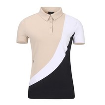 엘피지에이 여성용 레이디스윙 컬러배색 티셔츠 L212TS522P