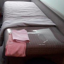 (배드비닐 1mm 90*220) 침대비닐커버 마사지비닐 피부관리실비닐 피부샵비닐커버 베드비닐 오일커버시트 경락비닐 마사지침대시트 투명비닐커버