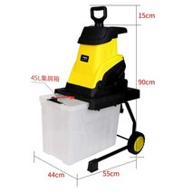 나무가지파쇄기 나무 목재 잔가지 분쇄기 정원관리, 2500W 슈레더40m 전원 코드 박스블레이드