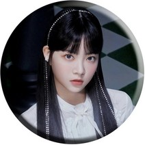 르세라핌포카 아이돌 르세라핌 굿즈 포토카드 김채원 홍은채 kpop le eesrafim 일본 앨범 두려움없는 그림 사진 핀 tinplate 배지 미러 키 체인 사쿠라 팬 192, 은채 1, 열쇠고리