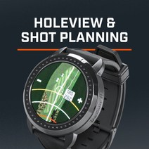 부쉬넬 시계형 골프거리측정기 ION Elite, 블랙