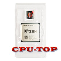 CPU AMD Ryzen 7 5700X R7 3.4 GHz 8 코어 16 스레드 CPU 프로세서 7NM L3 32M 100000000926 소켓 AM4 팬, 한개옵션0