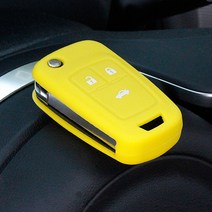 말리부 스파크 트랙스 알페온 폴딩키 실리콘 키케이스, 폴딩키3버튼 (블랙)