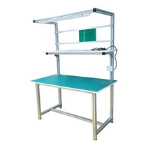 공장 작업다이 프로파일 조립대 SUS테이블 제전작업대, 알루미늄 합금 단면 작업대 150x80x180, 1개