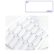 식자재 기록 견출지 유통기한 라벨지 스티커, 120매, 다용도 식자재 스티커