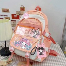 산리오 가방 미니 핸드폰 실리콘 시나모롤 초등학생 키즈 쿠로미 책가방 초중학생 백팩 대용량 미