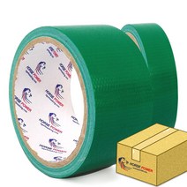 국산 청테이프 천 면테이프 50mmx8M 1box 50개, 단품