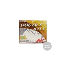 싸파 더블킬 SHAD 웜 6.5cm DKSW-PA33 미끼 루어 낚시, 없음