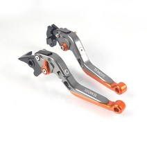 스즈키 브이스트롬 250 GSX GW 브레이크 클러치 레버, 티타늄 티타늄 오렌지(SUZUKI 규격)