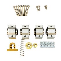 레이저 다용도 cnc 조각기 GTBL CNC 3018 SCV12VUU 베어링 12mm CNC3018 T8 스크류 리드 4mm 직경 기계 Xax, 02 SCV10VUU