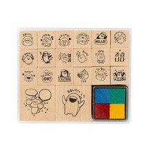 아트박스 우드스탬프세트 갈라파고스 (16008500), 본품, 옵션선택:본품