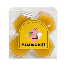 멜팅키스 지리산 토종 천연 밀랍 티라이트 캔들, 4구