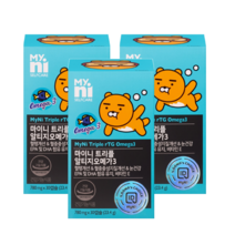(첫구매50%쿠폰)일동제약 마이니 트리플 알티지 오메가3 (30일분) x 3박스