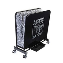 전자행복몰 OMNIPACK 우산빗물제거기 고급극세사형 블랙, 1세트