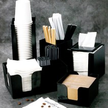 카페 종이컵 빨대 컵홀더 테이크아웃 디스펜서 보관함 바케디 용품 냅킨 꽂이, 06-카페 빨대 디스펜서 대