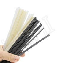 10 개/몫 플라스틱 용접봉 20CM/25CM 길이 PP/PVC/ABS/PE 대 한 5x2mm, 02 Length 25CM_07 PVC