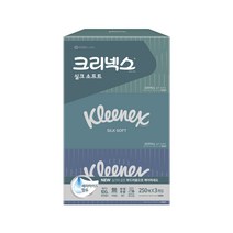 크리넥스 실크소프트250*3개입x1개 각티슈