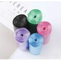 분리수거장 접이식 쓰레기통 벽걸이 형 주방 캐비닛 도어 휴대용 자동차 보관, 5 roll garbag bags