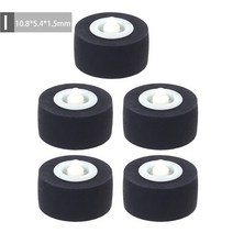 오디오 비디오 부품 5pcs 카트리지 라디오 롤러 테이프 레코더 압력 카세트 벨트 풀리 플레이어, [08] H